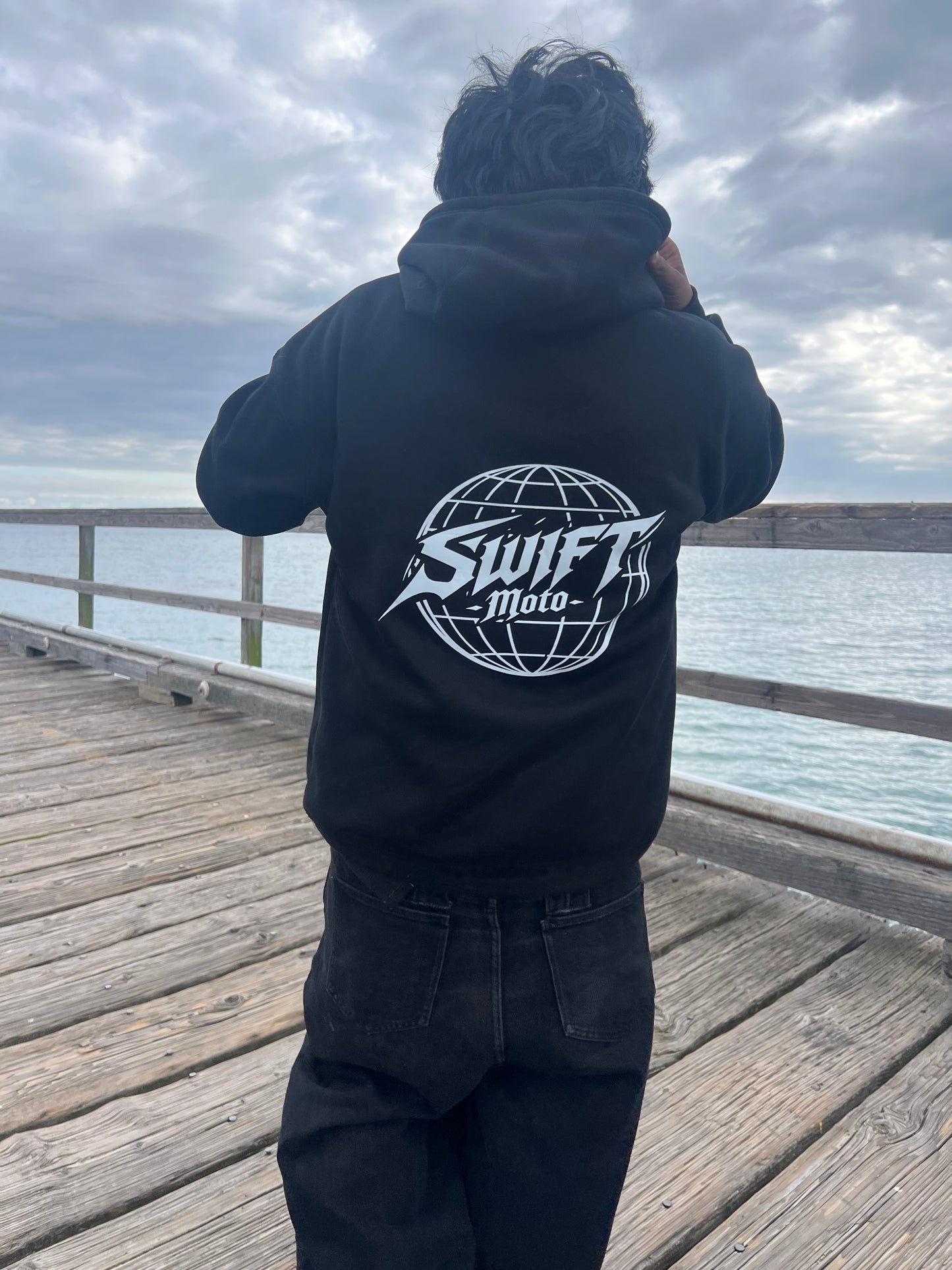 Swift moto hoodie