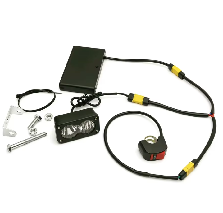 Battery powered baja light
