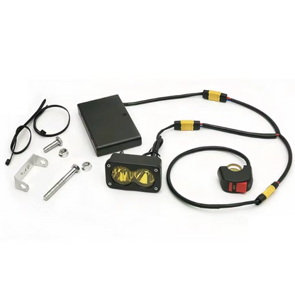 Battery powered baja light