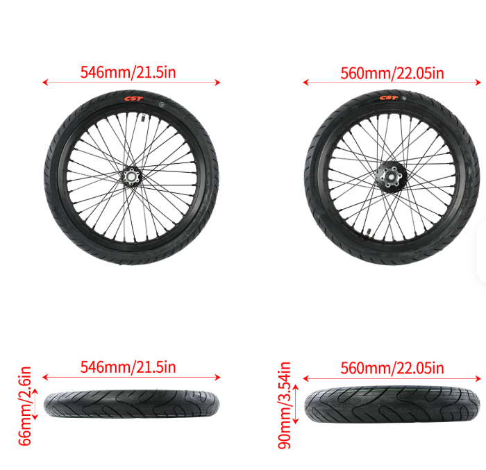 Supermoto Wheelset 17"