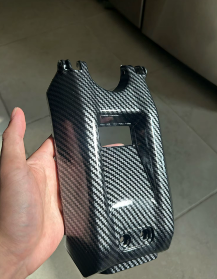 Fake carbon fiber battery lid LBX