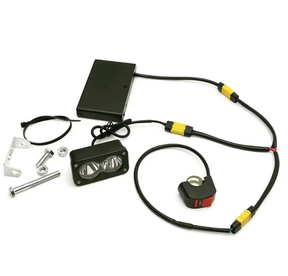 Battery powered baja light