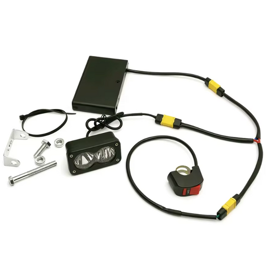 Battery powered baja light